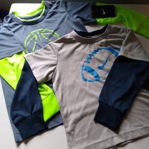 NWT Boys Nike dri-fit long sleeves
